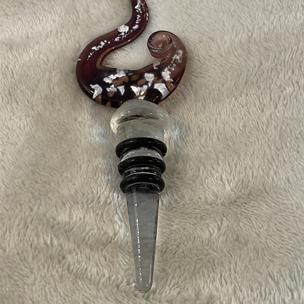 Murano Art Deco Collection Wine Stopper